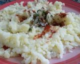 Foto del paso 1 de la receta: Bombas de papas con queso azul