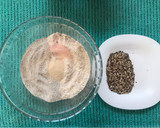 Foto del paso 2 de la receta: Pan de harina integral, trigo sarraceno y té verde