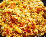 चिकन शेजवान फ्राइड राइस (chicken Schezwan fried rice recipe in marathi) रेसिपी स्टेप 6 फोटो 