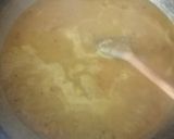 A picture of step 9 of Tuvar dal.