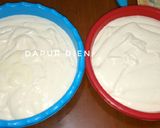 Foto langkah ke 4 dari resep Brownies Pandan Kukus (ala) Amanda.