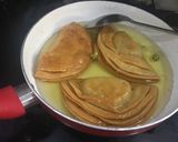 A picture of step 7 of Layered Gujiya puf.
