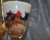 A picture of step 8 of Fruity Rice Pudding  فرنی میوه ای.