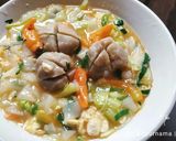 Foto langkah ke 11 dari resep #21. Kwetiau Kuah Topping Bakso.