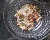 A picture of step 4 of Kesari bread shahi tukde.