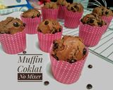 Foto langkah ke 8 dari resep Muffin Coklat no mixer (PR_OlahanCoklat).
