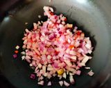 A picture of step 3 of Vegetable Dalfry.