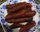 Hình bước làm 1 của món Lạp xường nướng ❤🌶🍀