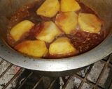 A picture of step 1 of Kim's Beans Bunny chow.