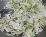 A picture of step 4 of Cabbage masala sabji.