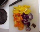 A picture of step 1 of Quick Fajitas.