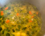 Foto del paso 4 de la receta: Salmón en su jugo y porrusalda en crema