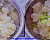 A picture of step 4 of Sabudana vada (sago vada).