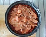 รูปขั้นตอนการทำที่ 3 ของ Salmon pizza keto
