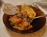 Foto del paso 12 de la receta: Carbonada criolla en zapallo cabutiá 🥘