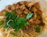 Foto langkah ke 8 dari resep Holly's fav: Mie Ayam Jamur lebih enak dari biasanya 😎 bahan simple, masaknya cepet.