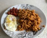 Foto del paso 5 de la receta Migas de coliflor con longaniza