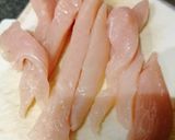 Une image de l'étape 1 de Poulet pané surprise.