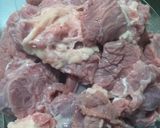 Foto langkah ke 1 dari resep Gulai kacang daging lamosir.