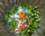 कॅप्सिकम कोफ्ता करी (capsicum kofta curry recipe in marathi) रेसिपी स्टेप 2 फोटो 