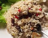 Gambar langkah 8 resipi Nasi Goreng Daging.