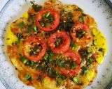 A picture of step 4 of Italian Egg Potato Omelette.