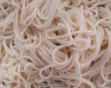 A picture of step 1 of Hakka Noodles.