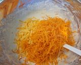 Une image de l'étape 2 de Pancake cheddar carotte.