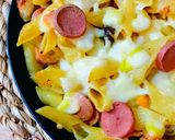 عکس مرحله 5 از دستور پاستا مرغ و سبزیجات