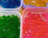 Foto langkah ke 5 dari resep Es Jelly Pelangi.