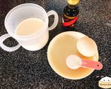 Hình bước làm 1 của món Ăn dặm - Váng sữa vị truyền thống
