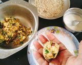 A picture of step 2 of Walnut paneer malai Kebabs.