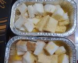 Foto langkah ke 3 dari resep Puding Panggang Roti Tawar.