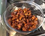 Une image de l'étape 3 de Compote de prunes et bananes.