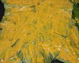 A picture of step 7 of Crispy Aadu Vadi.