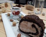 Une image de l'étape 3 de Gâteau Roulé au Chocolat et Noisettes sans Farine,fabuleux 😍😋.