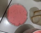 Foto langkah ke 4 dari resep Bolu Kukus Mekar (motif semangka).