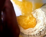 நெய் மைசூர் பாக்(Ghee mysorepak recipe in tamil) ரெசிபி ஸ்டேப் 3 புகைப்படம்