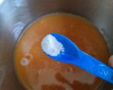 A picture of step 4 of Bael juice.