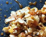 A picture of step 4 of Dry Fruits chikki.