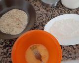 Foto del paso 1 de la receta: Queso de cabra empanado con Aljonjolí y miel