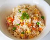รูปขั้นตอนการทำที่ 3 ของ ข้าวผัดไข่วัยเด็ก