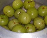 A picture of step 1 of Gooseberry ki Launji.