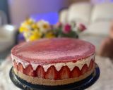 Pas rețetă Cheesecake cu căpșuni! 4 fotografie