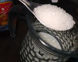 A picture of step 2 of Red Milky Drink.
