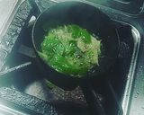 A picture of step 5 of Arachuvitta Rasam.