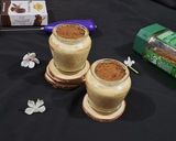 A picture of step 8 of Tiramisu Chia Pudding with Dalgona.