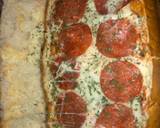 Pizza baked stuffed French bread recipe step 6 photo