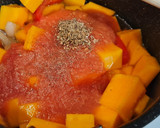 Foto del paso 4 de la receta: Albóndigas en salsa de calabaza, pimientos y tomate al orégano