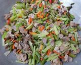 Foto langkah ke 9 dari resep Tumis Ati Empela Bumbu Iris.